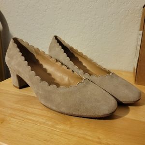 NWOT Chloe Inspired Block Heel